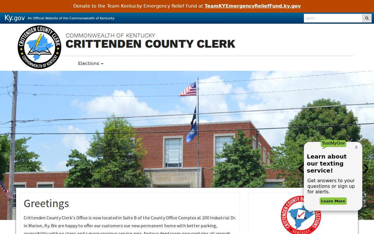 Crittenden County office complex near criminal record agencies